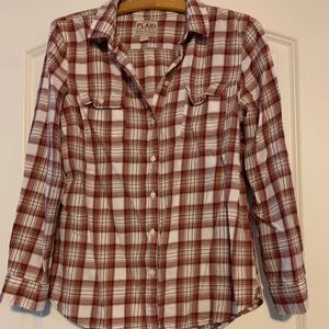 Plaid button up